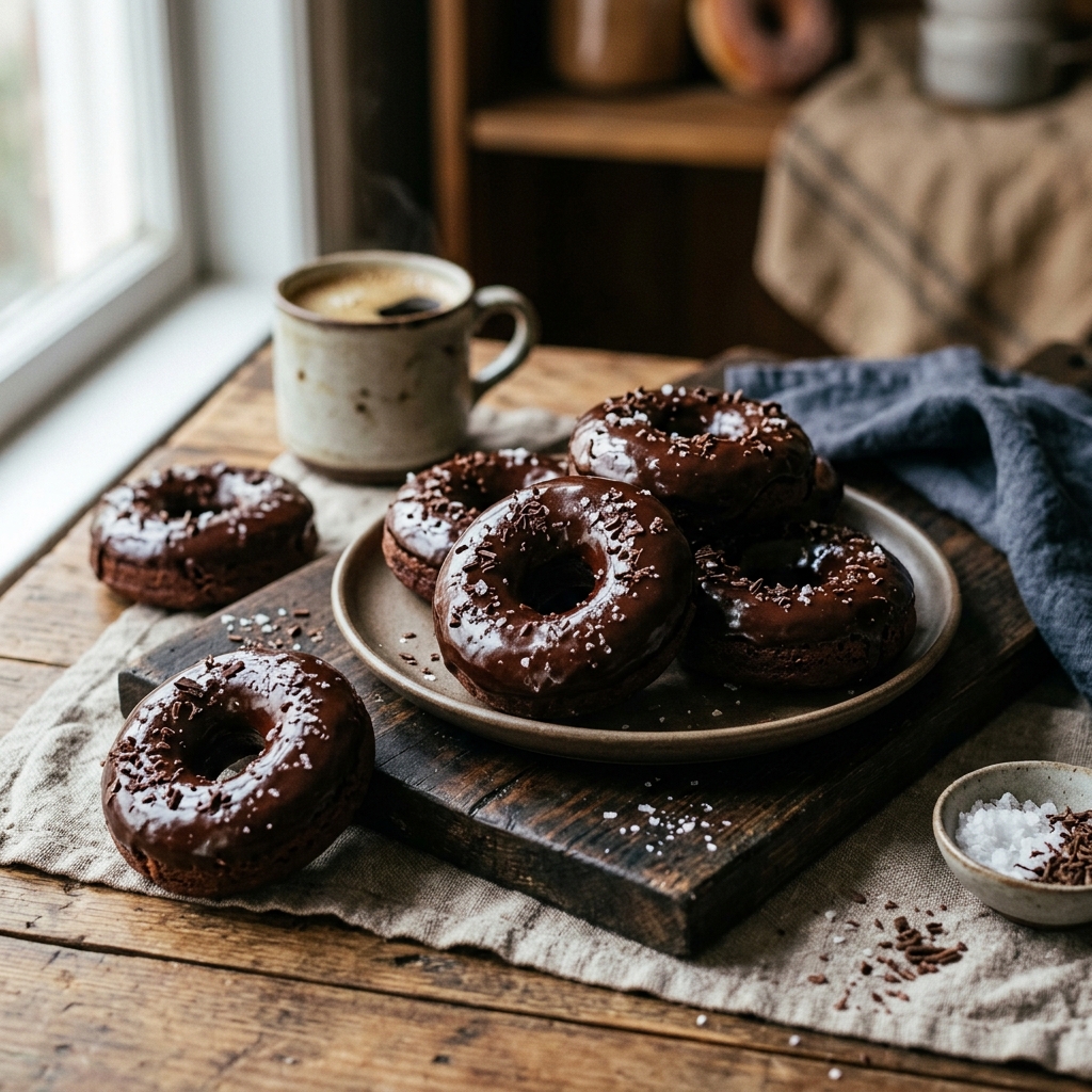 Guilt-Free Chocolate Doughnuts - Low Carb!