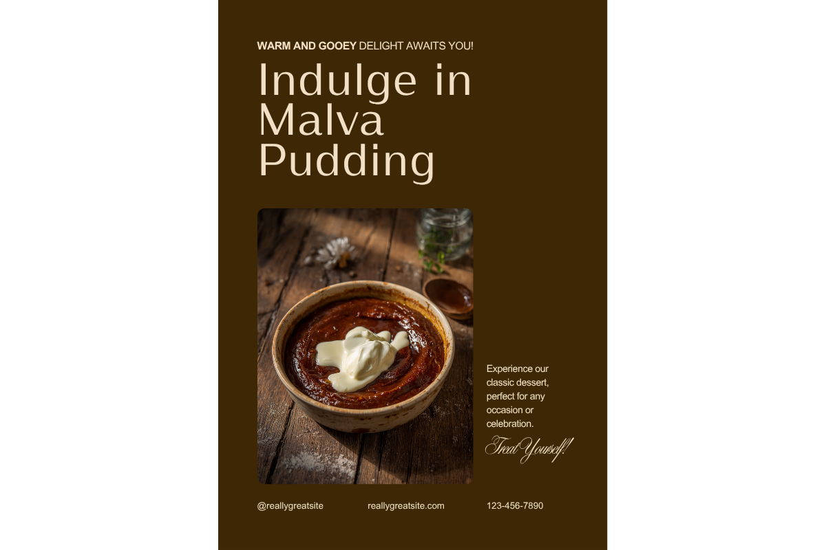 Classic South African Malva Pudding