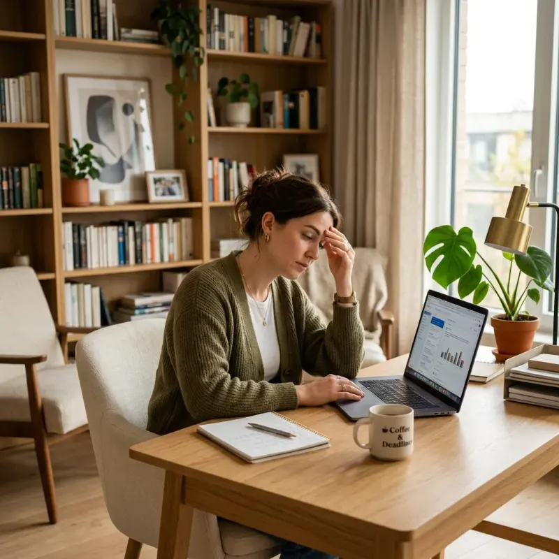 Why Working From Home Is So Stressful (and How to Handle It)